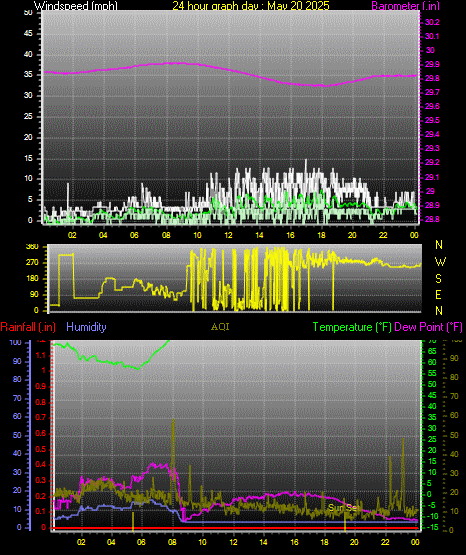 24 Hour Graph for Day 20