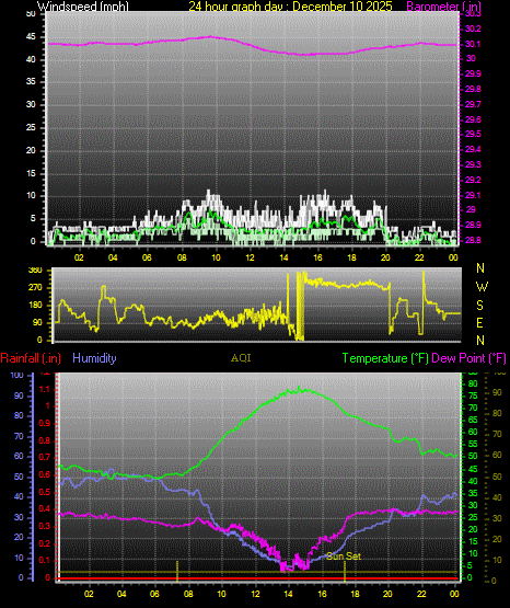 24 Hour Graph for Day 10