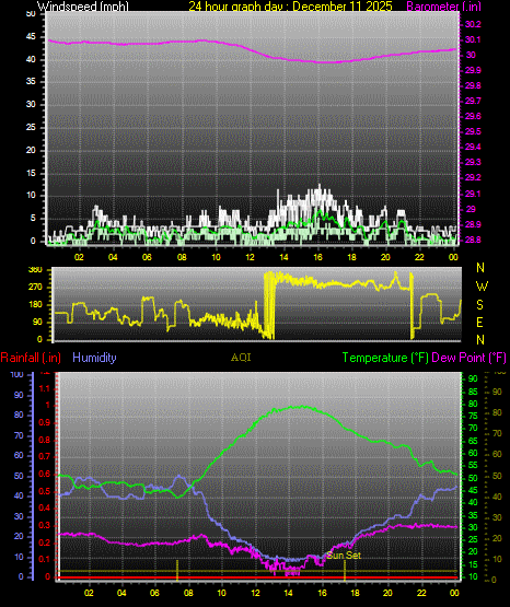 24 Hour Graph for Day 11