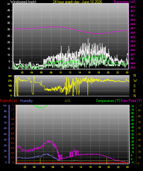24 Hour Graph for Day 10