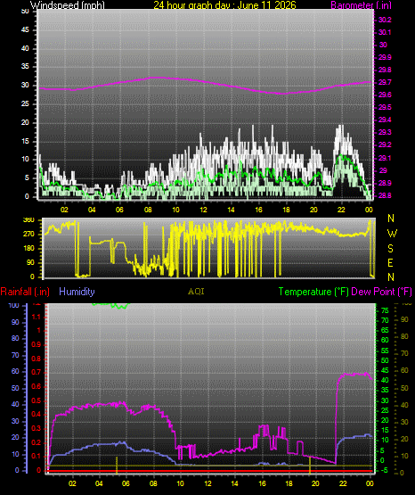 24 Hour Graph for Day 11