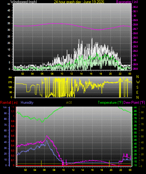 24 Hour Graph for Day 19