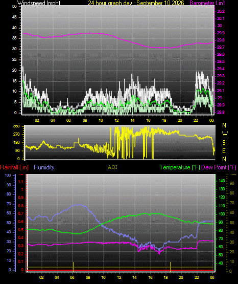 24 Hour Graph for Day 10