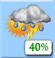 Monday: Chance Showers And Thunderstorms