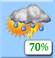 Monday: A slight chance of rain showers before 11am, then showers and thunderstorms likely between 11am and 2pm, then showers and thunderstorms likely. Partly sunny, with a high near 100. Southeast wind 2 to 6 mph. Chance of precipitation is 70%. Monday: Showers And Thunderstorms Likely