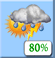 Tuesday: Showers and thunderstorms before 5pm. Partly sunny, with a high near 64. Southwest wind 10 to 17 mph. Chance of precipitation is 80%. Tuesday: Showers And Thunderstorms